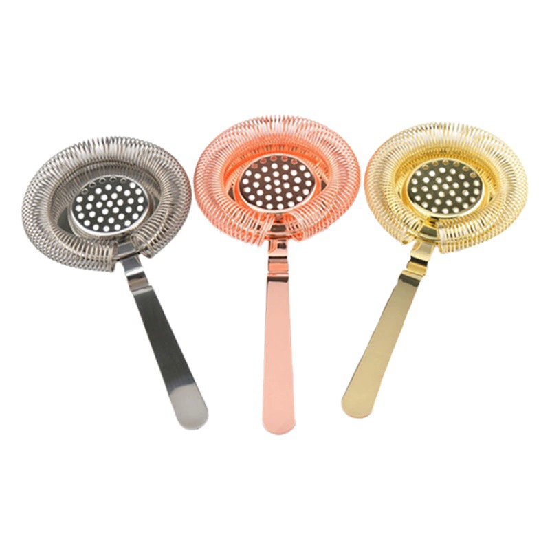 304 нержавеющая сталь Hawthorne винный фильтр бар открытый фильтр для льда творческий изгиб фильтр Внешняя торговля трансграничная оптовая продажа