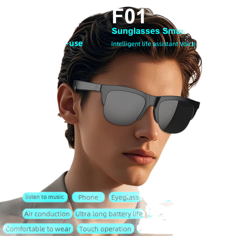 Smart Bluetooth Sunglasses Polarized Audio For Music And Calling_voghion.com