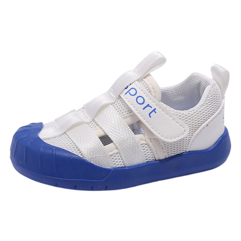 Sandalias de malla transpirable para niños, verano 2025, nuevas sandalias deportivas de moda para niños, zapatos de moda al por mayor