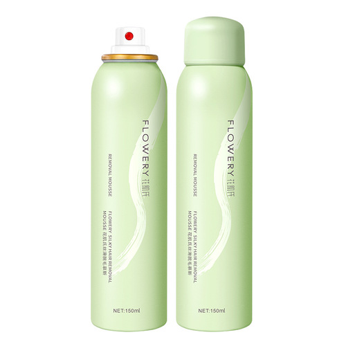 Women's Hair Removal Cream for Underarms, Pubic Area, and Leg Hair—A Specialized Mousse Formula for Full-Body, Non-Permanent Root Removal