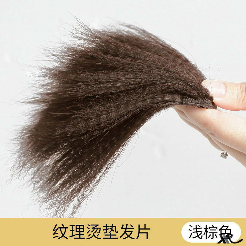 3 veces el volumen de cabello sin rastro de cabello de maíz, cabello de cabello