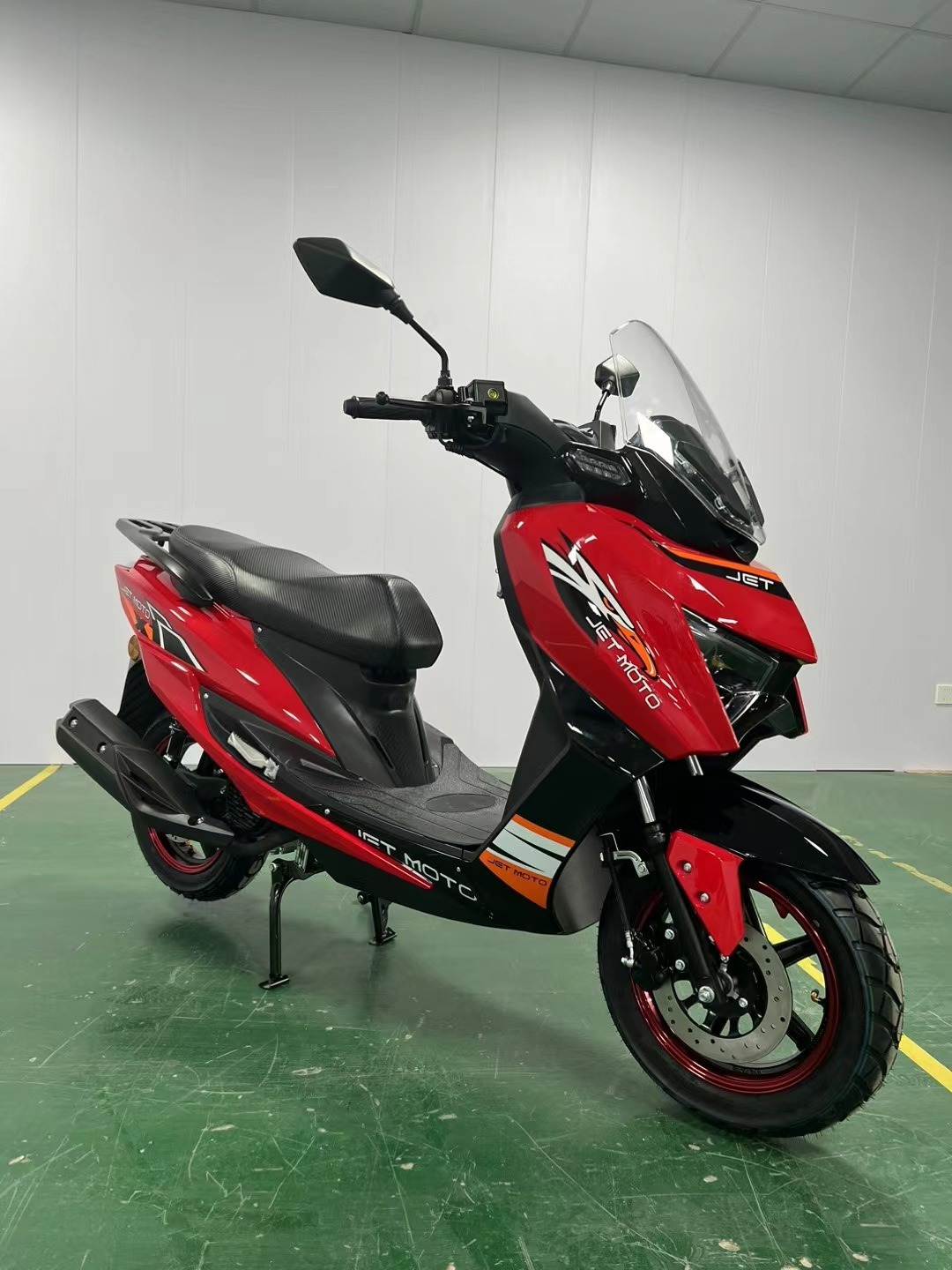 Cross-Border Saber-Toothed Tiger 2Nd Generation Scooter, Adult Commuting Fuel Vehicle, Long-Lasting Fuel-Saving Two-Wheeled Motorcycle