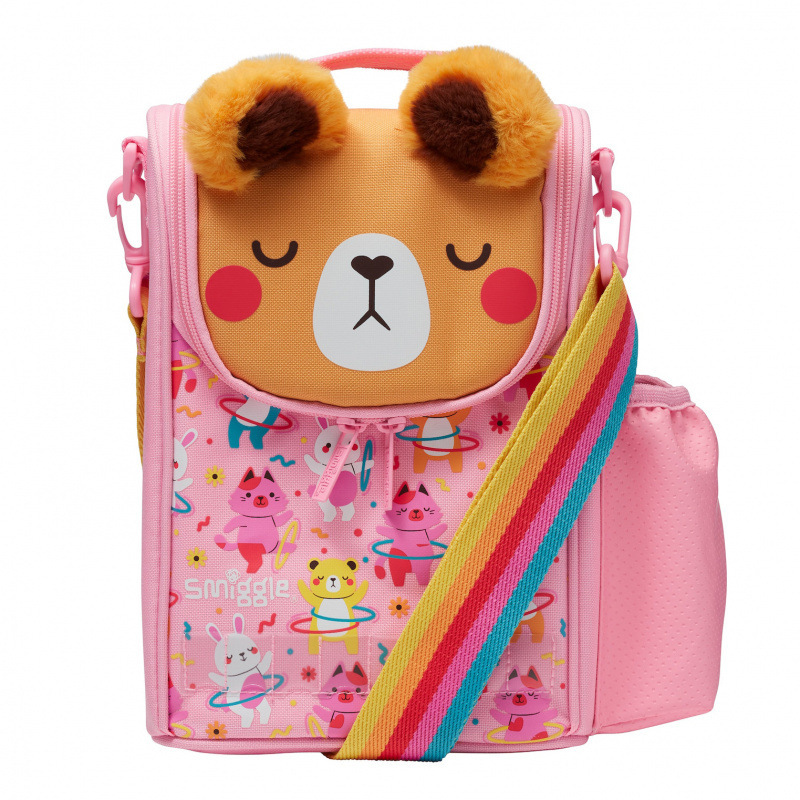 Bolso de comida australiano Bolso de doble capa Fiambrera Escuela primaria Niños Bolsa impermeable