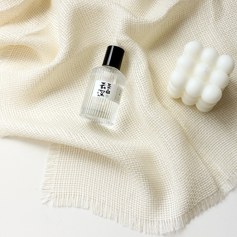 Ins Cream Beige Hollow Tablecloth Background Cloth Tassel Edge Photography Props Plain Photography Background Decoration