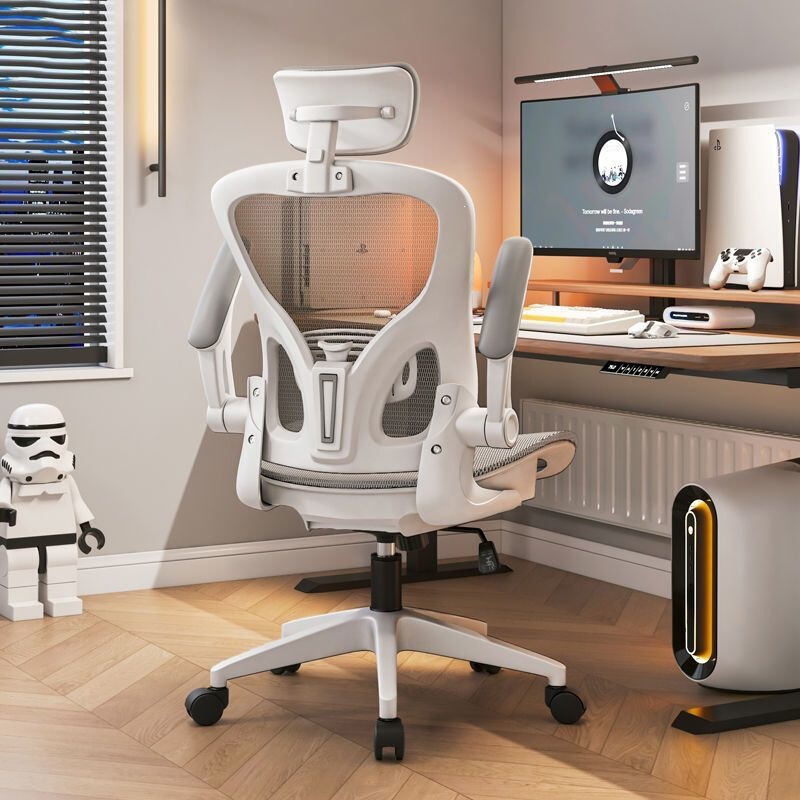 E-sports chair, computer chair, breathable mesh ergonomic chair, reclining, home use, long-term sitting, waist support, office chair E-sports chair, computer chair, breathable mesh ergonomic chair, reclining, home use, long-term sitting, waist support, office chair