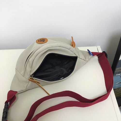 Internet celebrity wholesale chest bag, men's large capacity cross-body bag, outdoor sports fashion brand waist bag, nylon all-matching shoulder bag, fashionable bag