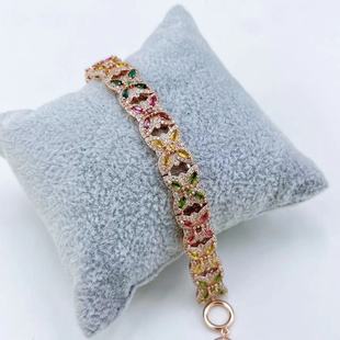 2023�괺���¿�S925�y�õ����Ƕ�̭t���2*4mm*482mm*12�ɫ�S