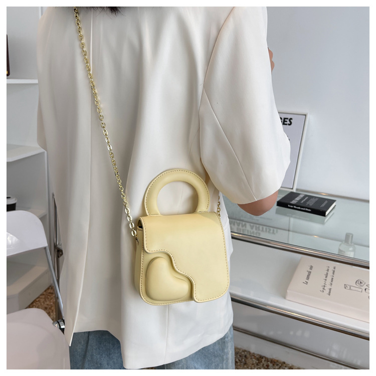Texturé Mini Nouvelle Chaîne Épaule Messager Casual Mode Femmes Bag12.5 * 11.5 * 6.5 Cm display picture 4