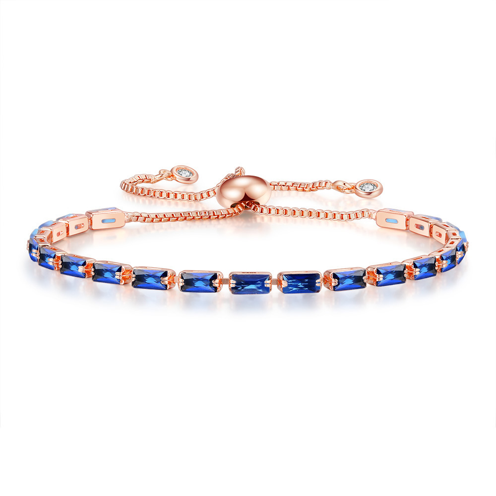 Simple Style Classic Style Geometric Copper Zircon Bracelets In Bulk display picture 9