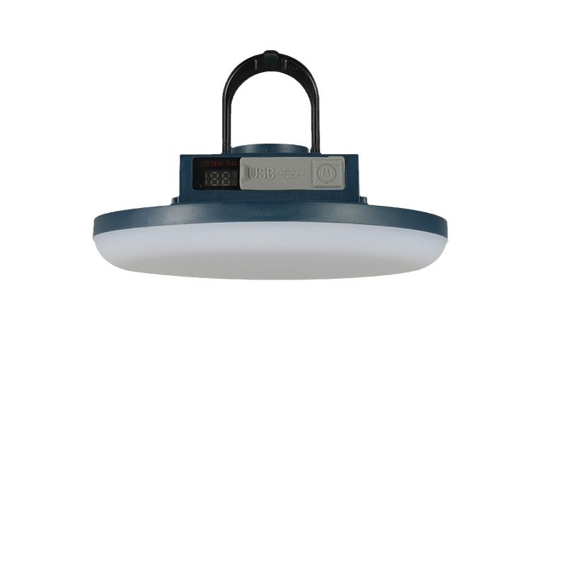 Luces de campamento para exteriores súper brillantes, luces de puesto, carga, absorción magnética súper brillante, batería de larga duración, luces de campamento móviles, luces de OVNI, luces de campamento