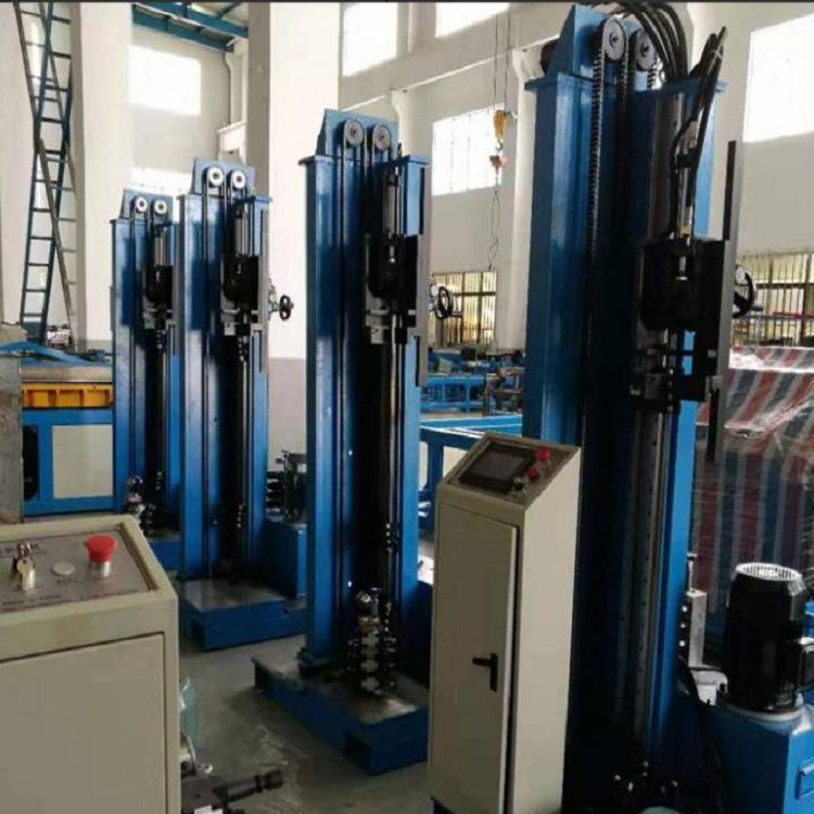 6 máquina de costura vertical de tubería cuadrada CNC hidráulica máquina de costura vertical de tubería cuadrada CNC