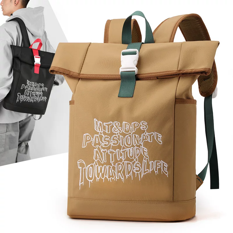 Capacious backpack for leisure for beloved, American style