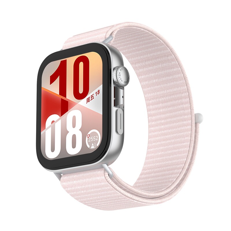 Huawei fit4pro 時計ストラップ HUAWEI fit4/3 メタルヘッド一体型ナイロンループストラップに適しています。|undefined