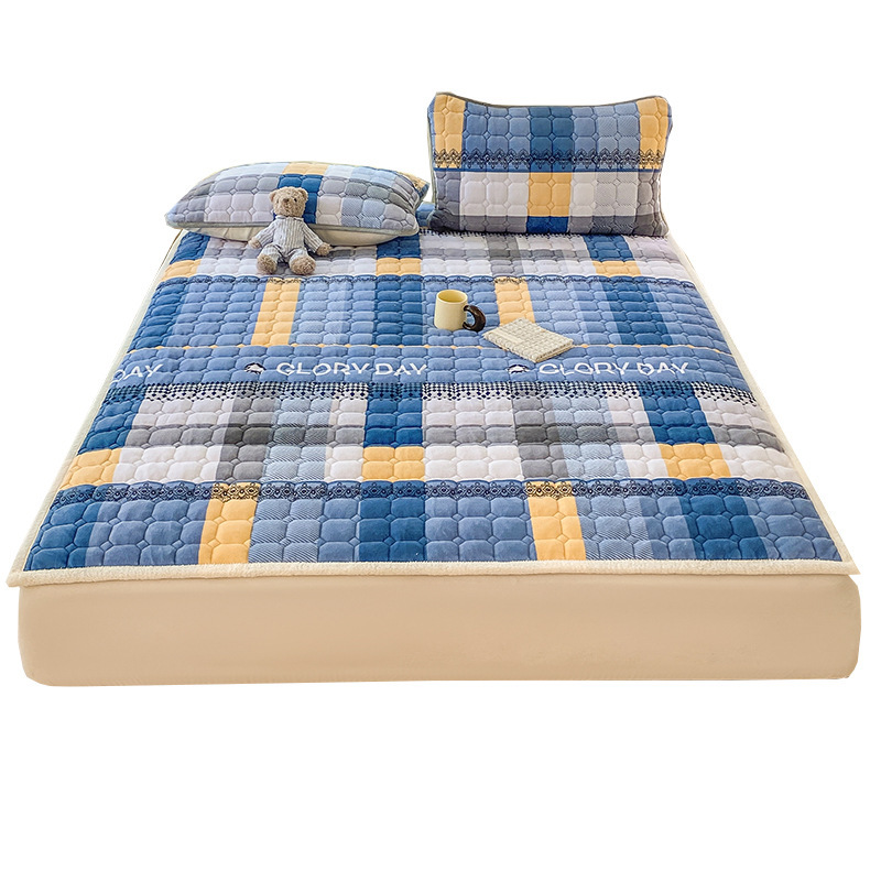 Colchón de terciopelo de leche colchón de cama de cama de cama de invierno colchón de cama de dormitorio de estudiantes colchón de cama de cama de cama