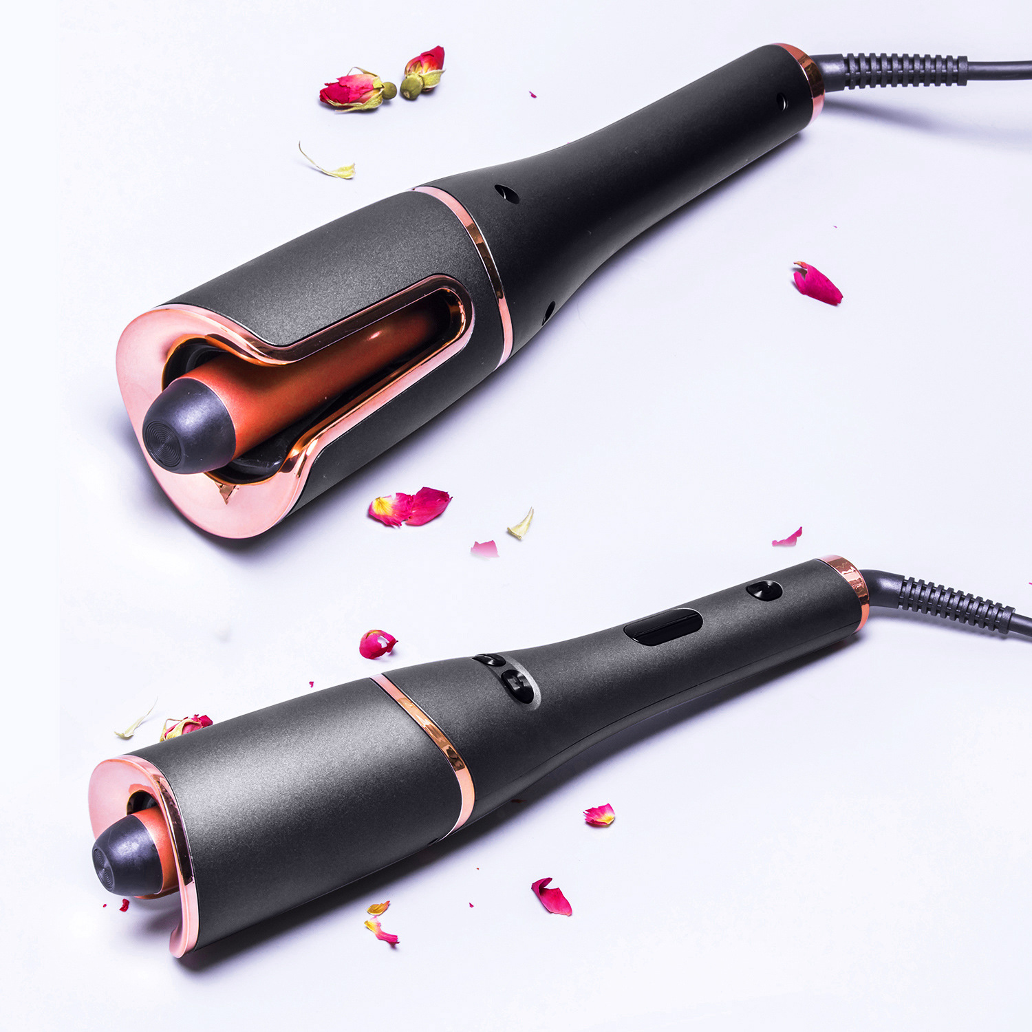 Automatisk u-formad locktång för vått och torrt hår styling_voghion.com