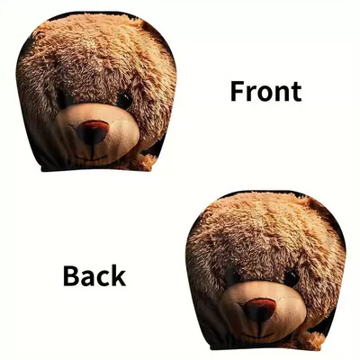 Universal seat cover: cover, TEMU can be labeled and - teddy-bear-double-sided-printing-1-piece