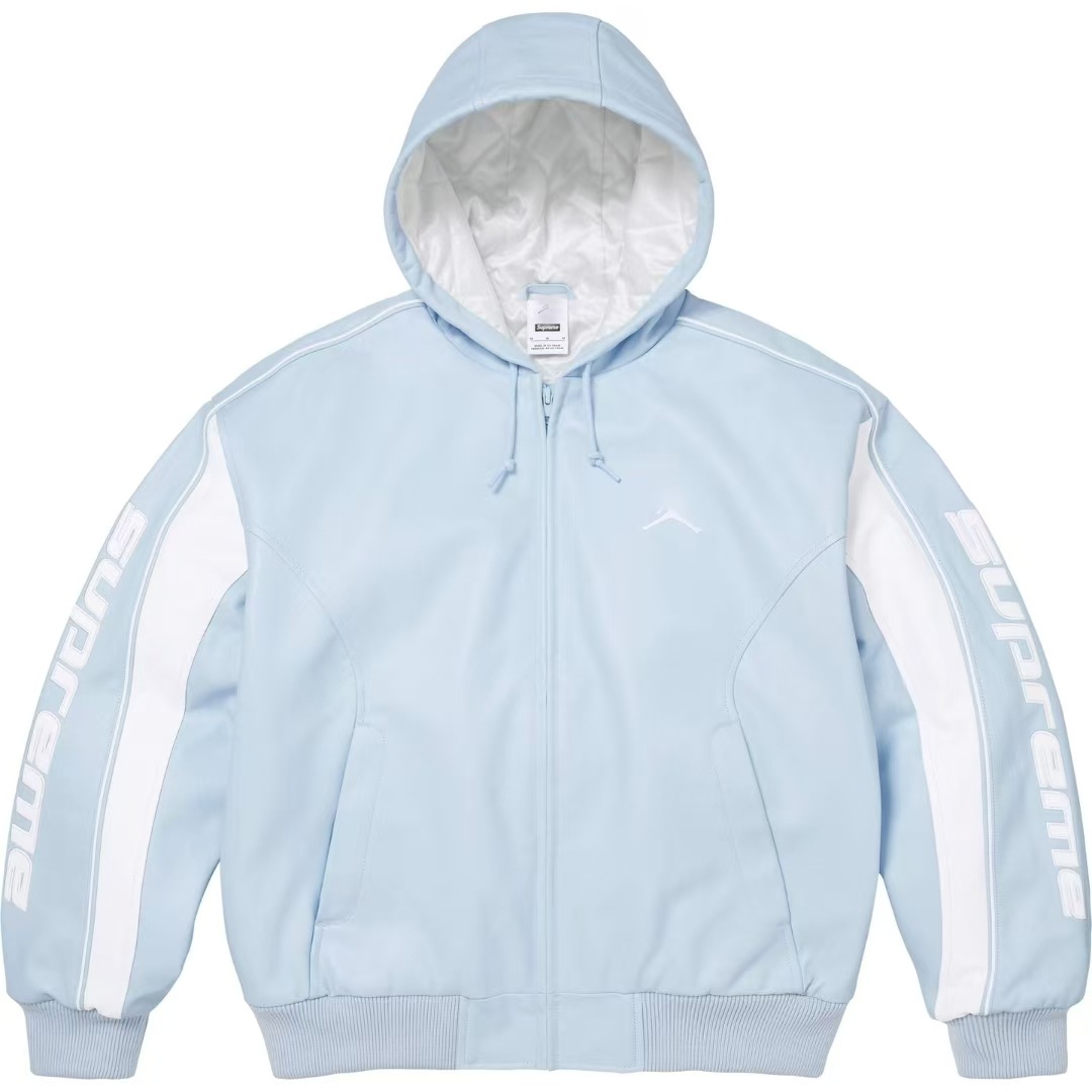 Supreme Jordan Track Jacket Light Blue