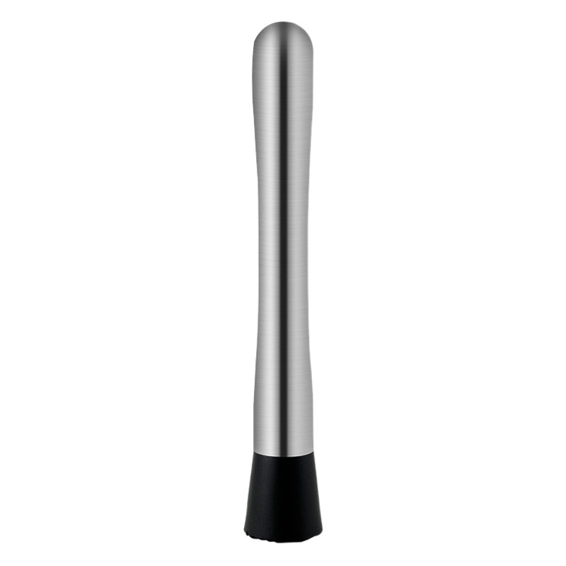 Stainless Steel Juice Crushed Popsicle Pressed Juice Stick Milk Tea Shop Hand Mashing Stick Fruit Pressing Stick Beaten Lemon Crushed Ice Hammer