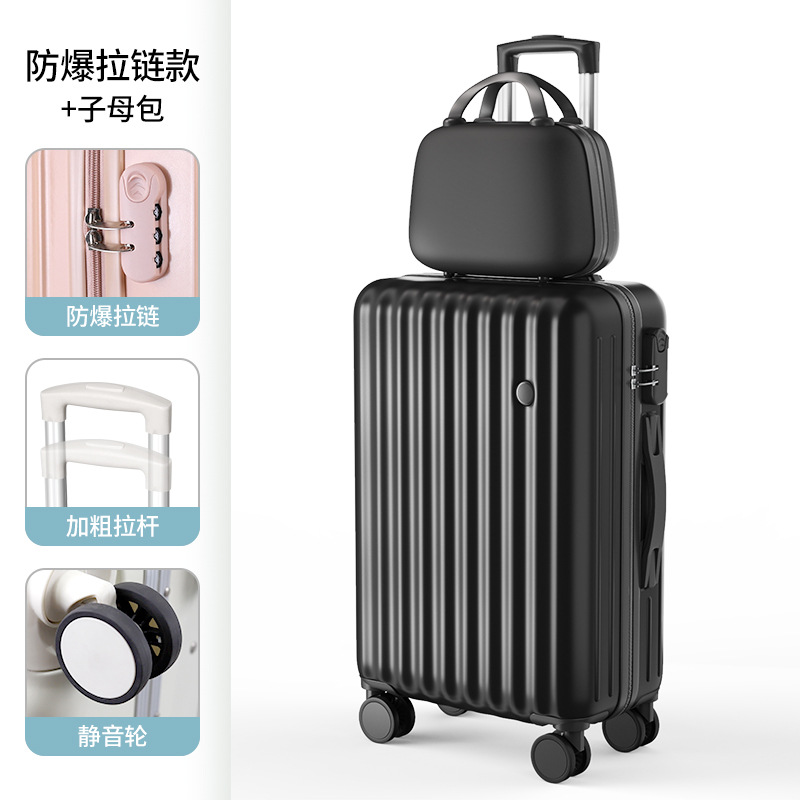 Una pieza de equipaje de entrega de 20 pulgadas caja de embarque de rueda universal 24 caja de equipaje de gran capacidad al por mayor