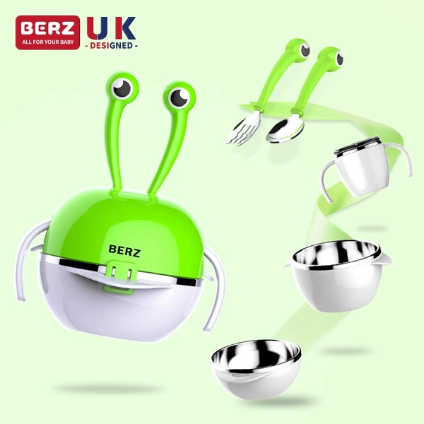 Stainless steel, green