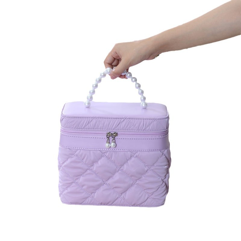 Nuevo estuche de maquillaje de burbujas, estuche de mano de alta calidad, estuche impermeable, bolsa de cosméticos portátil de gran capacidad al por mayor