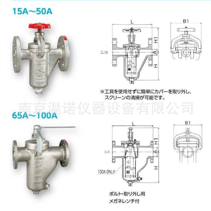 日本华斯洛wasinokiki过滤器UOK13F/UOK14F/UOL13F/UOL14F