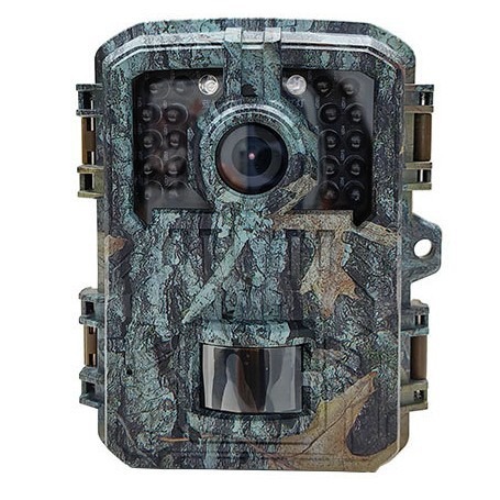 Cámara Infrarroja Impermeable para Exteriores 1080P de ABS con Visión Nocturna y Detección PIR para Rastreo de Animales