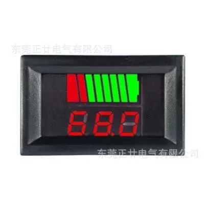 Электромобиль 6 В-72 В Универсальный аккумулятор дисплей счетчика батареи Цифровой дисплей постоянного тока автомобильный вольтметр