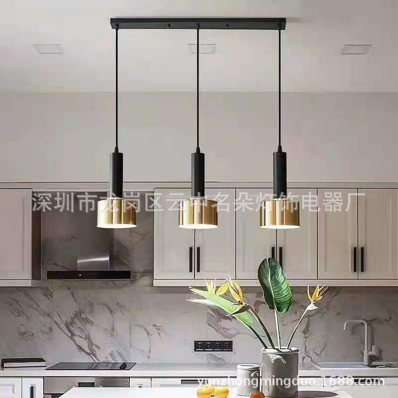 Cross-border Industrial Style Retro Chandelier Restaurant Bar Counter Three-head European Chandelier Hotel Bedroom Bedside Chandelier