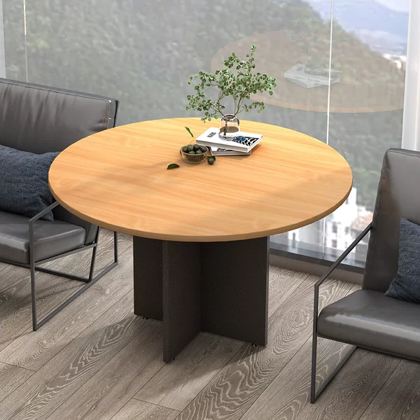 Negotiation Round Table Business Leisure Reception Table Office Coffee Table Dining Table Modern Simple Round Coffee Table