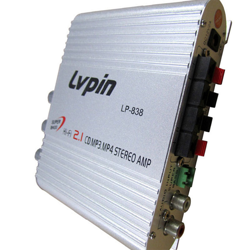 12V Car Amplifier 2.1 Channel Subwoofer, Best-Selling Model on Ebay and Amazon