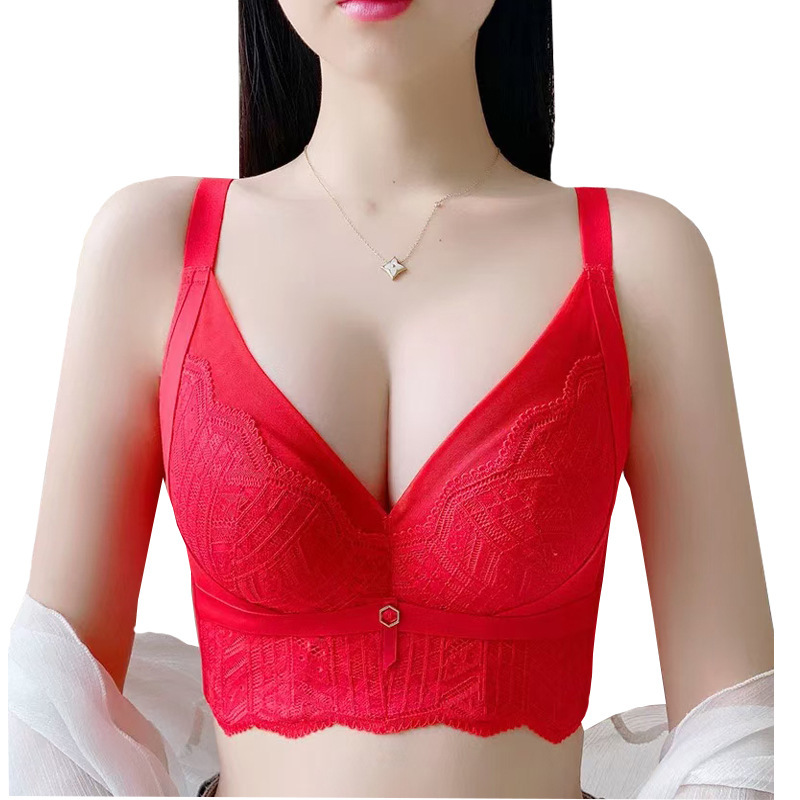Memory soft steel ring small breast enlarged essential oil gathered close accessory breast anti-hammer adjustment bra support a generation of hair