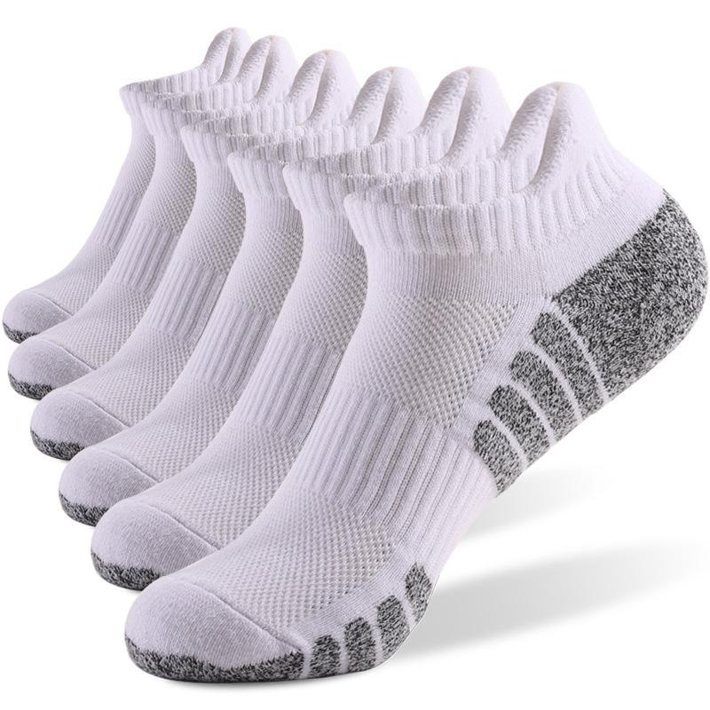 6 pares en blanco