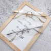 Retro metal glasses, Korean style, wholesale