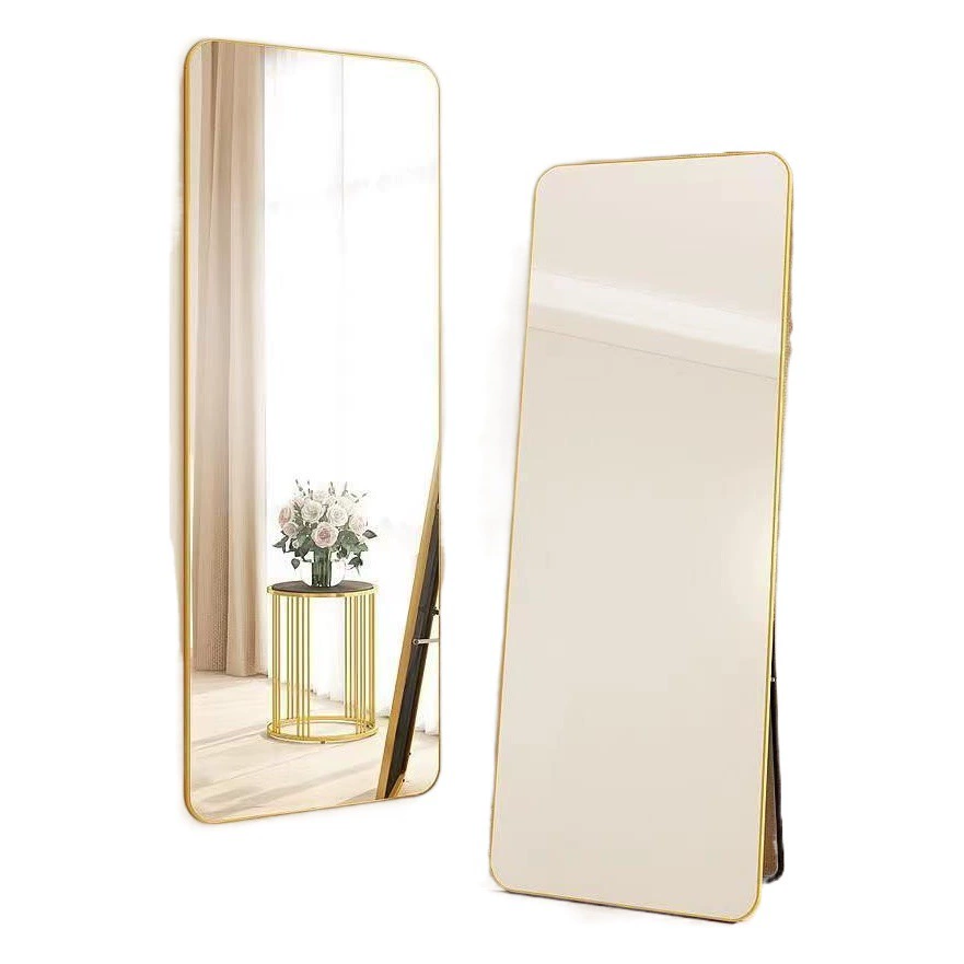 Зеркало для всего тела Зеркало для домашней одежды Cyber Celebrity I Зеркало для макияжа Напольное общежитие для спальни девушки Магазин одежды Настенное подходящее зеркало