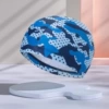 Blue, camouflage
