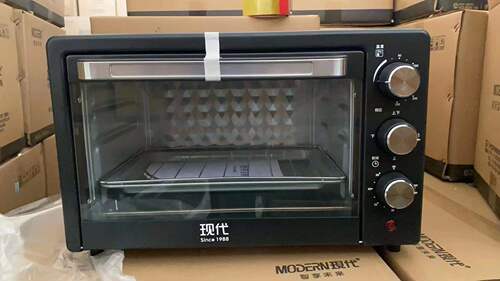 Cross-border manufacturer household appliances baking temperature control timer oven kitchen cake bread 25L electric oven