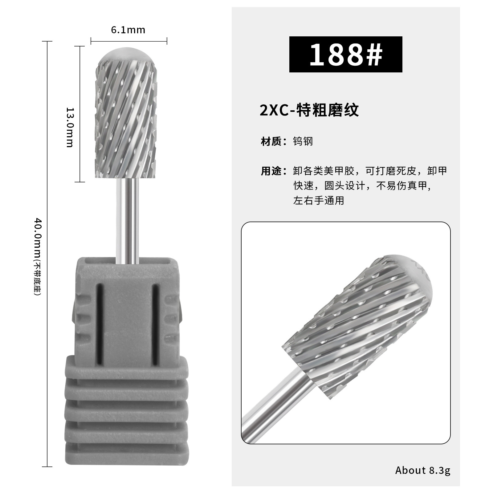 188# Pro Cabeza cilíndrica - 2XC