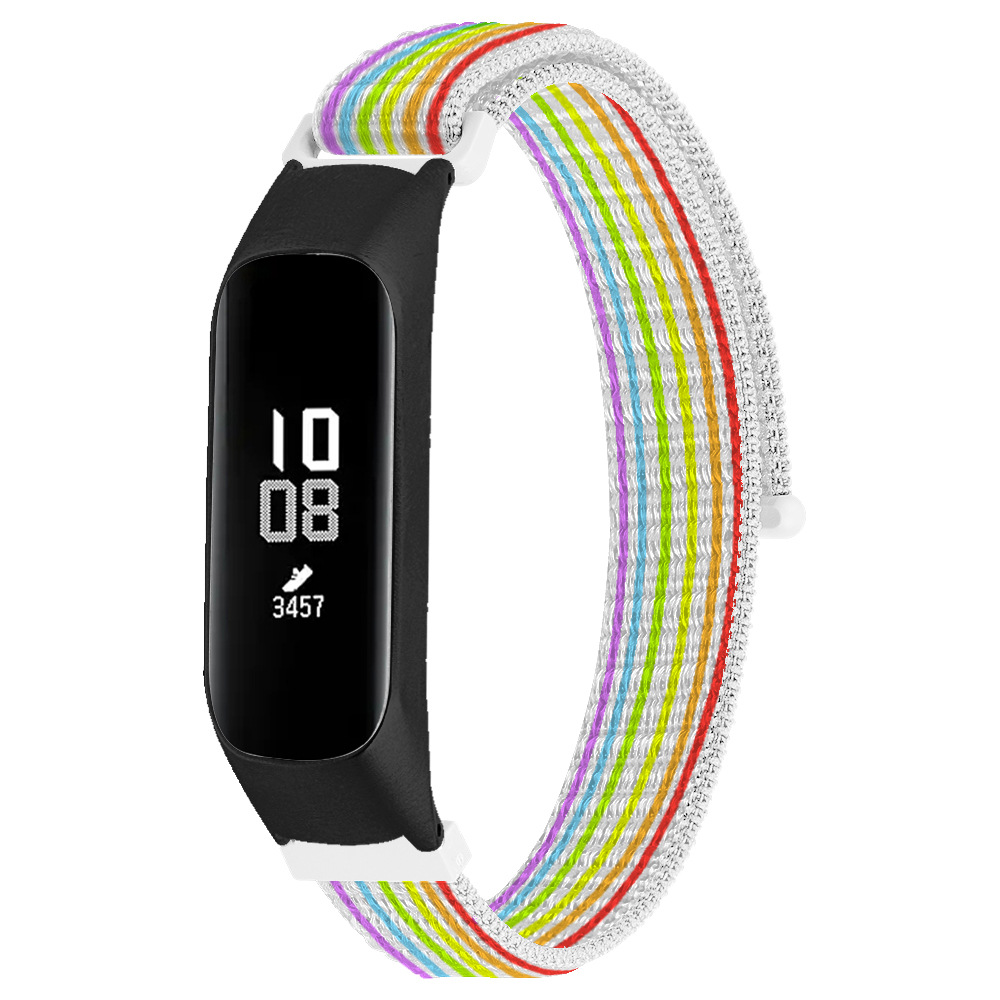 Correa de nylon trenzado para Samsung Galaxy Fit 2 SM-R220, 20 colores, con cierre tipo velcro