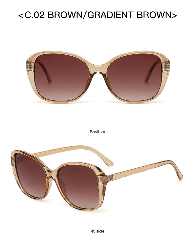 55g Weight Full Frame Glasses Structure Sunglasses Classification Ac, UV400 Protection Lens Material Square Glasses Style Travel, Fishing Occasion Solid Color Pattern All Seasons Season Women's Gender Casual, Elegant, Simple Style Style Casual Elegant Simple Style Solid Color Ac UV400 Protection Square Full Frame Women's Sunglasses 2