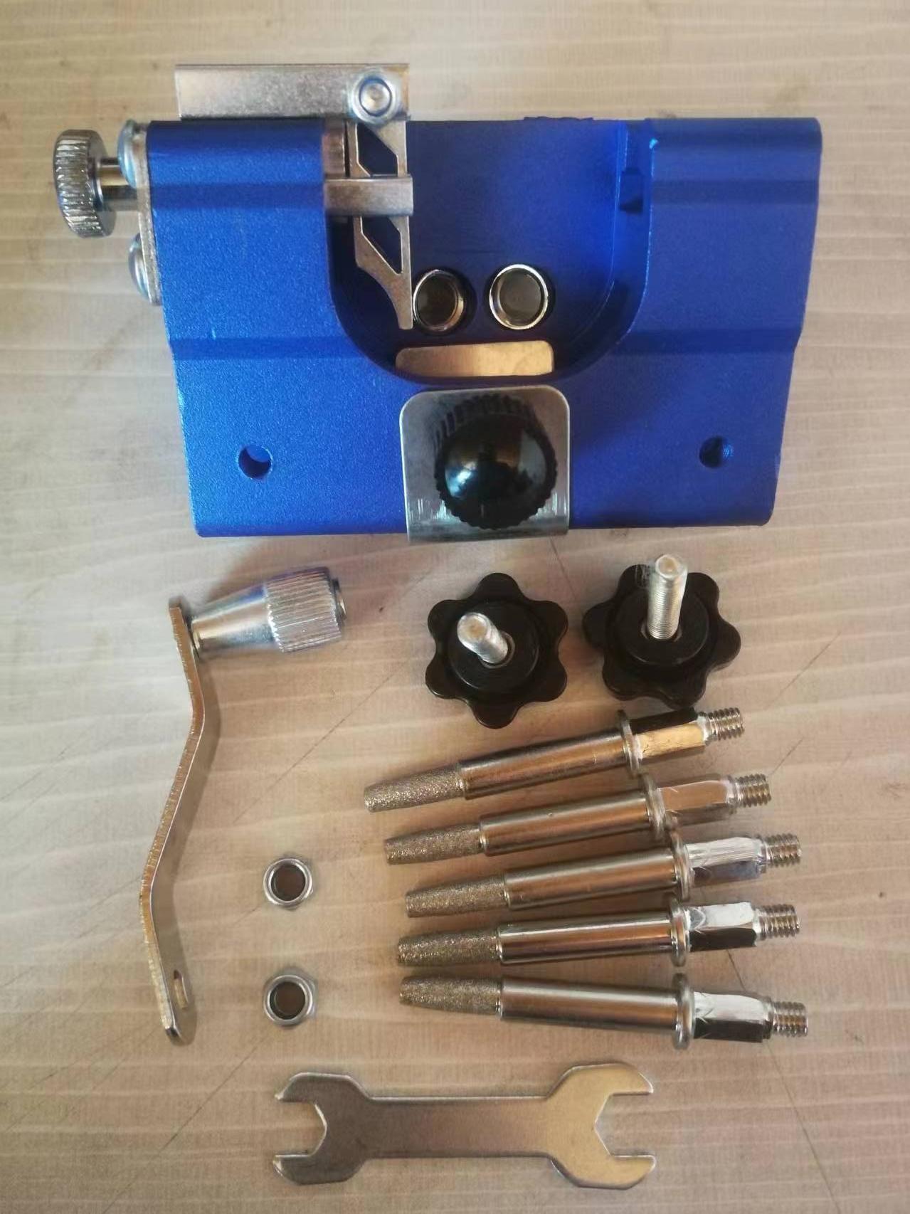 Afilador de cadenas de motosierra eléctrico manual, herramienta portátil para afilar cadenas de uso doméstico, abrazadera para afilar cadenas, cuchilla de afilado, uso transfronterizo, fabricante, venta al por mayor