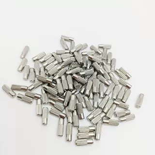 厂家304不锈钢销钉滚花销轴玩具圆柱销搓丝轴连接杆定位销轴加工