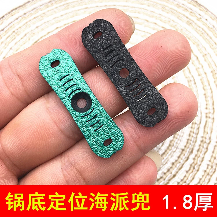 Хай-пай кожаный карман с жемчужным зеленым рисунком личи кожаный карман с плоскими ремешками