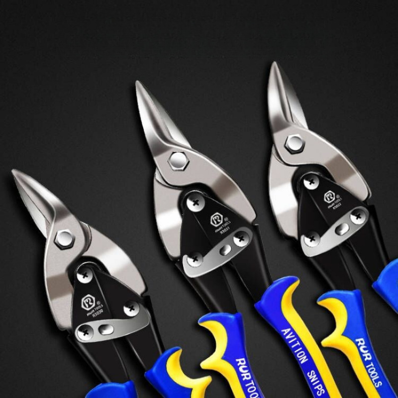 厂家直销直头航空剪铬钒合金钢台式直头多功能工业级强力铁皮献学