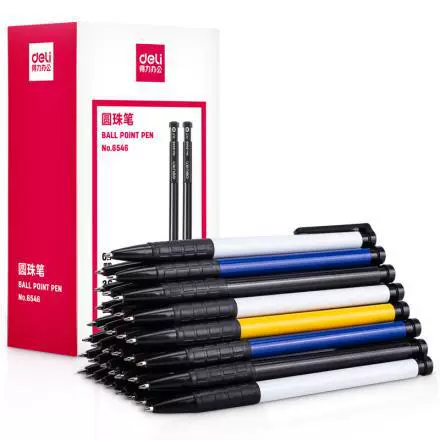 Durable office ballpoint pen