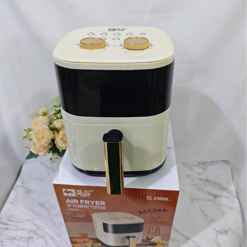 新型ラクダ空気フライヤー多機能テレビ家庭用空気フライヤー大容量電気オーブン知能ポテトチップス機|undefined