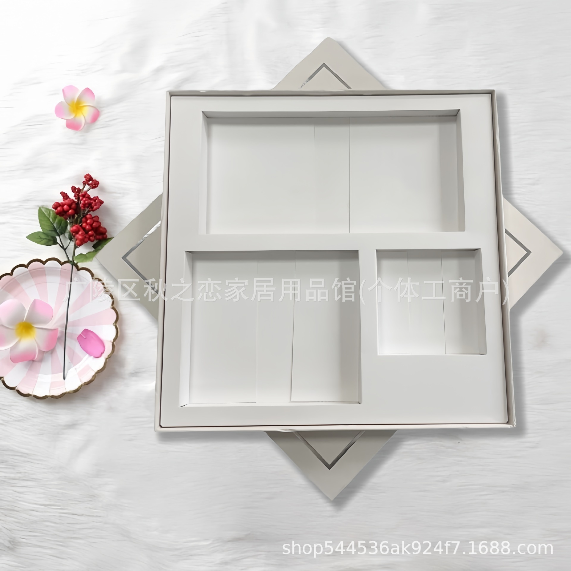 Boda al por mayor acompañante caja de regalo de viaje máscara de ojos almohada anillo de cabello de cuatro piezas para el hogar dormir máscara de ojos