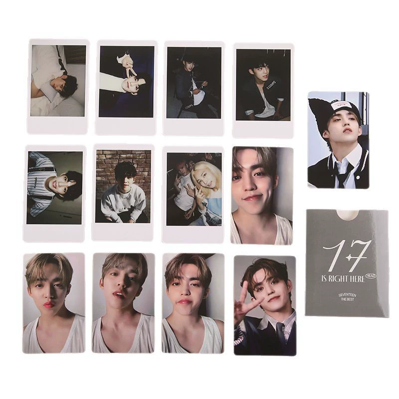 Корейская группа 17 SEVENTEEN новая специальная маленькая карта