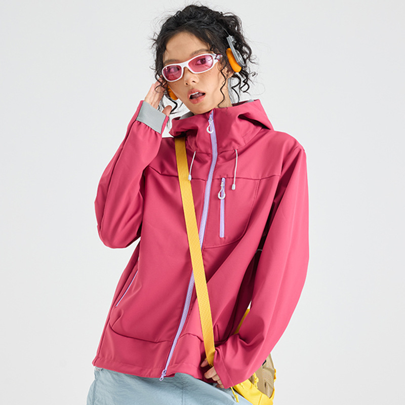 Outdoor Soft Shell Jacket for Men and Women 2025 Autumn and Winter New Fashion Brand Hiking and Cycling Mountaineering Jacket Waterproof Jacket Outdoor Soft Shell Jacket for Men and Women 2025 Autumn and Winter New Fashion Brand Hiking and Cycling Mountaineering Jacket Waterproof Jacket