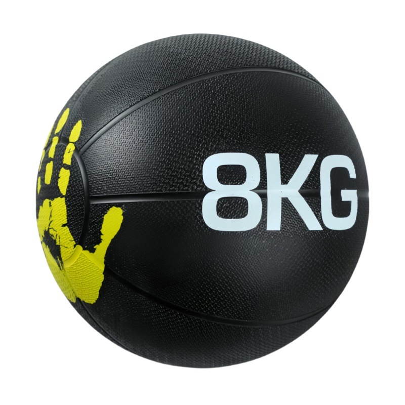 Palma de goma medicina bola de entrenamiento de cintura y abdomen entrenamiento de rehabilitación bola de equilibrio de gravedad inelástica bola de rehabilitación de fitness